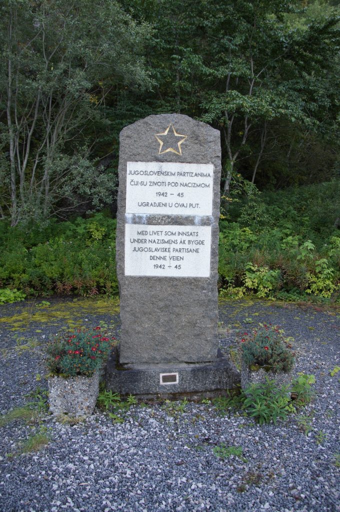 Yugoslav Memorial, Saltdal, Rognan, Nordland County, Norway